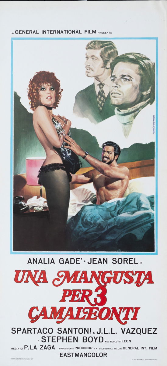 One Billion for a Blonde - Lobby Card 1