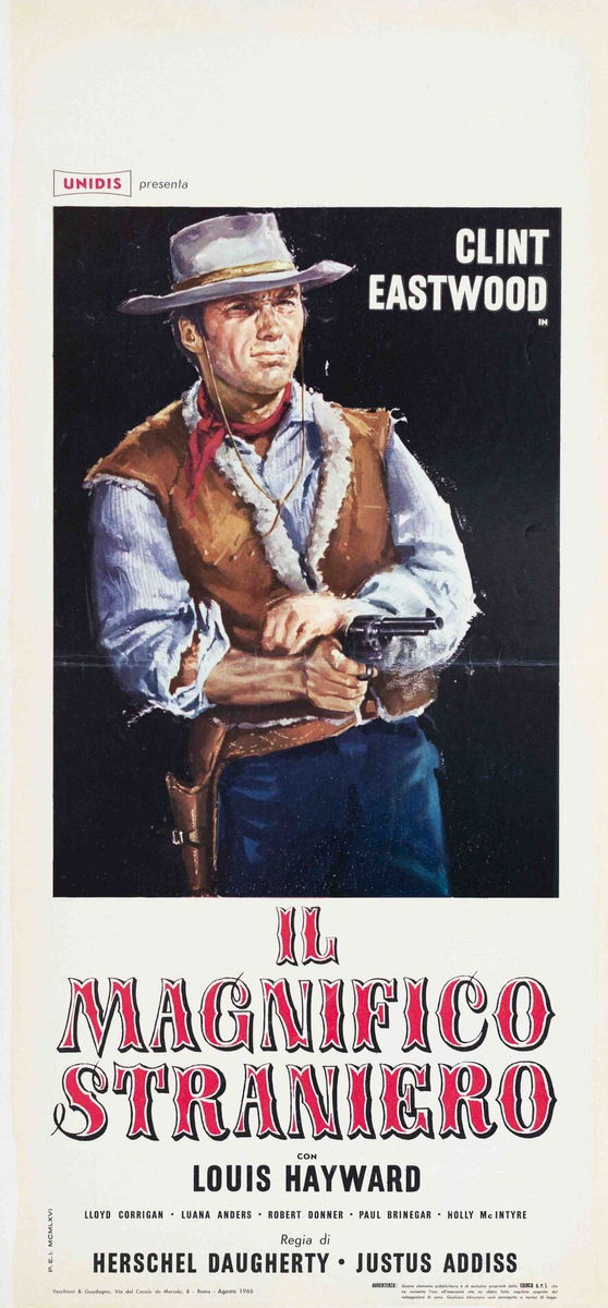 Il magnifico straniero - Locandina 1