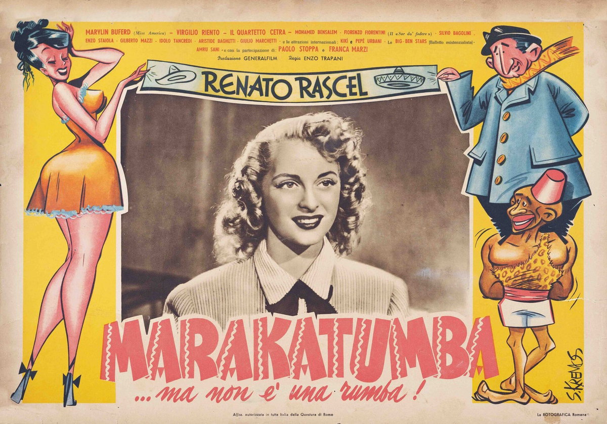 Fotobusta 2 per il film Marakatumba... ma non è una rumba! (1949)