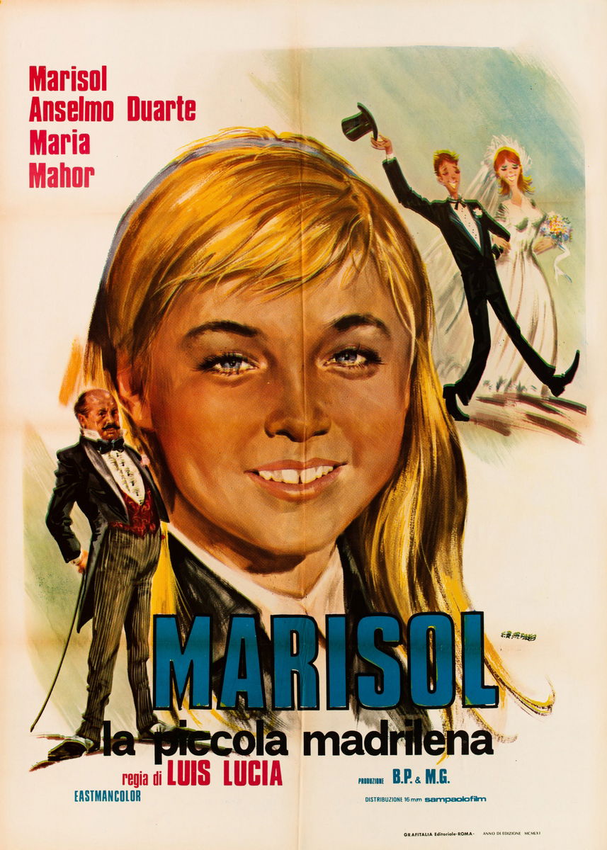 Marisol la piccola madrilena - Manifesto 1