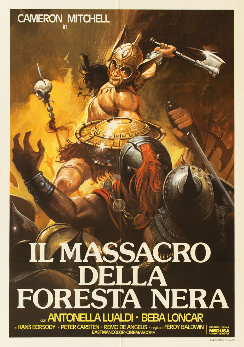 Il massacro della Foresta Nera - Manifesto 1