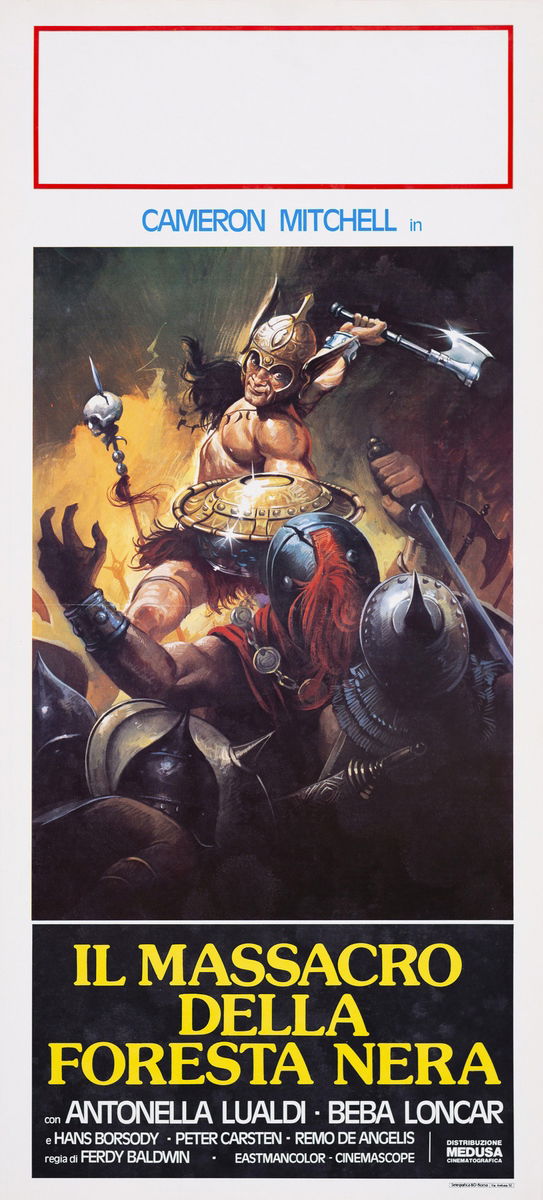 Massacre in the Black Forest - Lobby Card 1