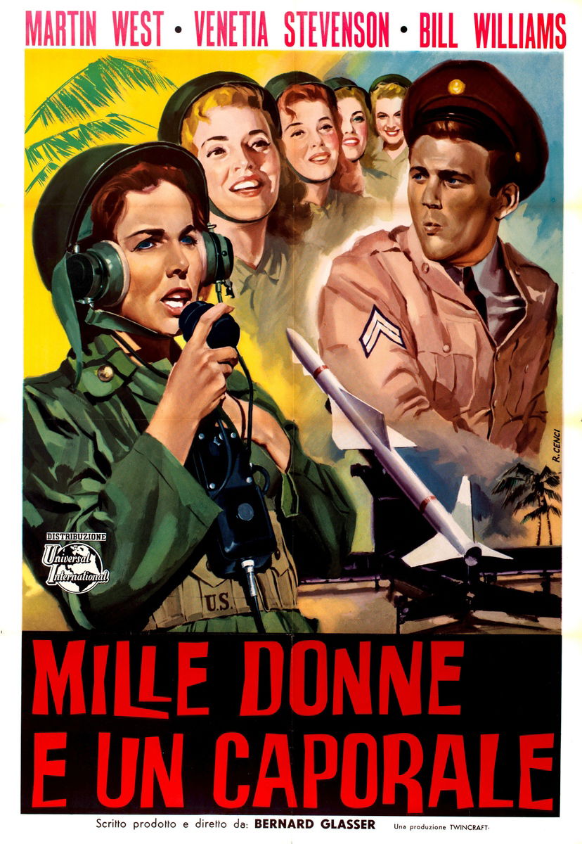 Mille donne e un caporale - Manifesto 1