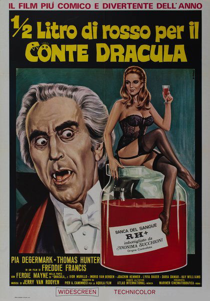 1/2 litro di rosso per il conte Dracula