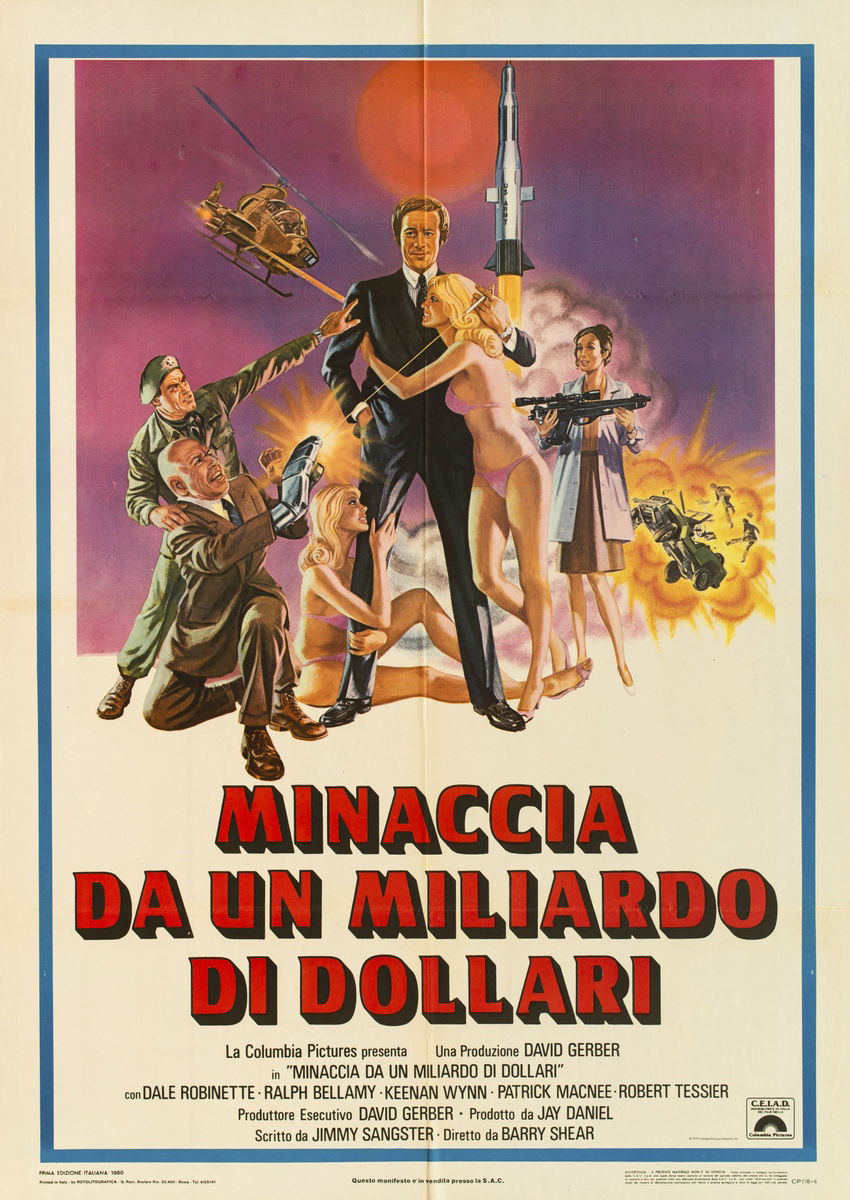 Minaccia da un miliardo di dollari - Manifesto 1