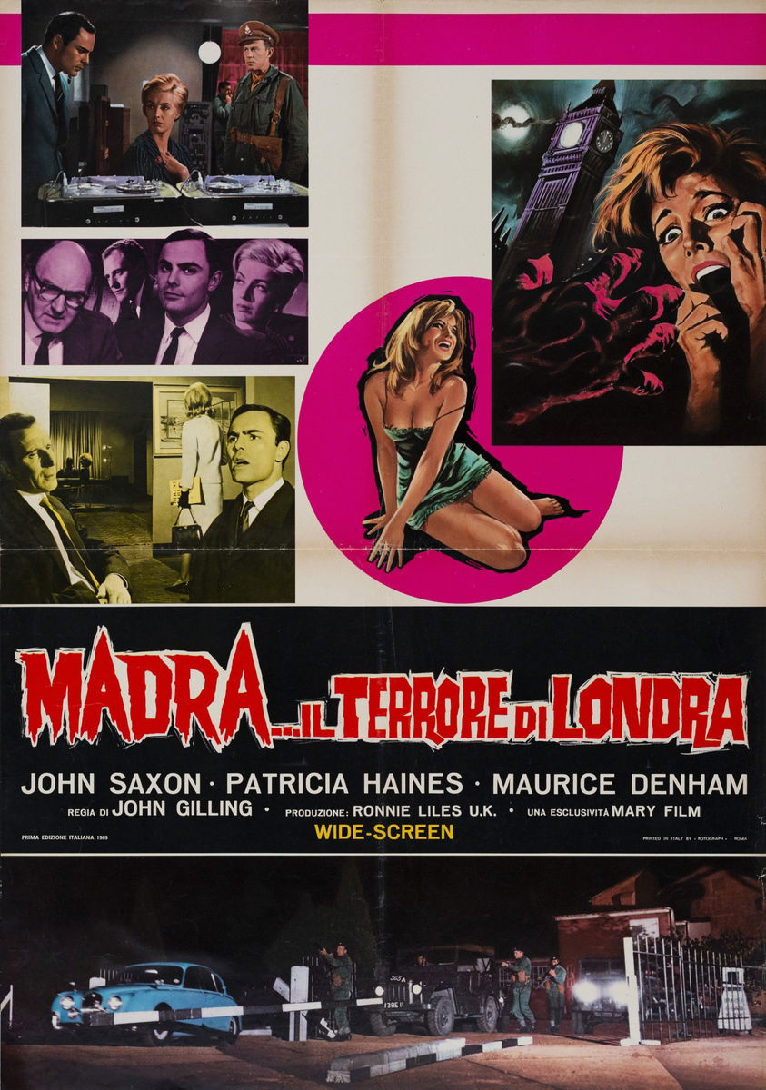 Madra - Il terrore di Londra - Fotobusta 1