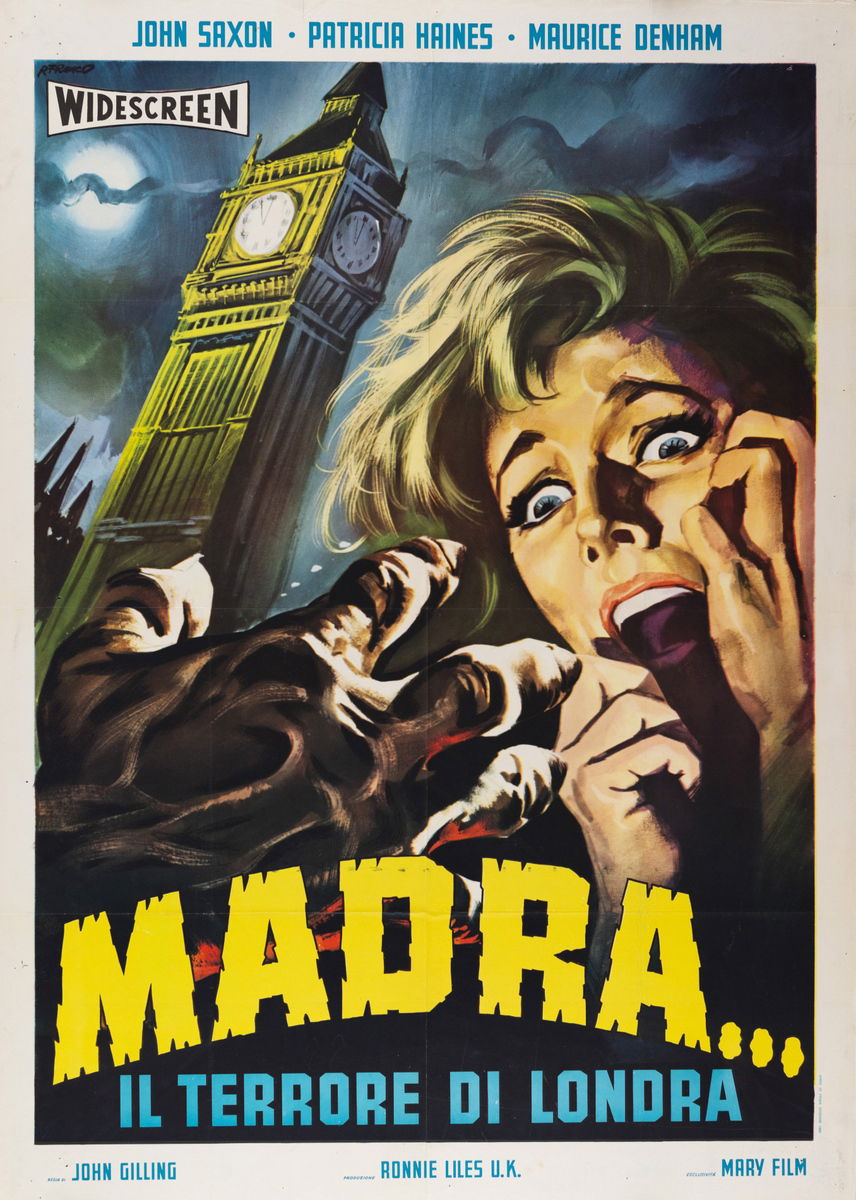 Madra - Il terrore di Londra - Manifesto 1