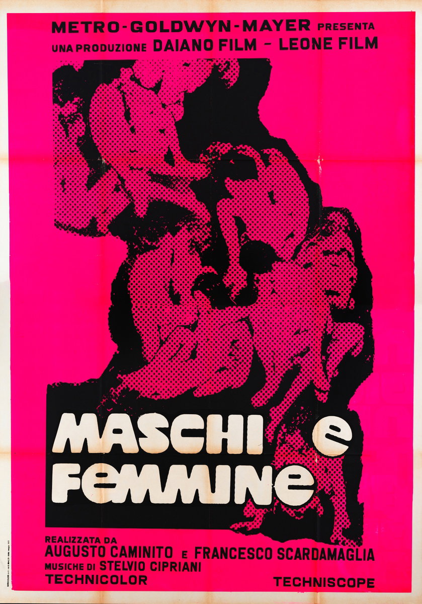 Maschi e femmine - Manifesto 2