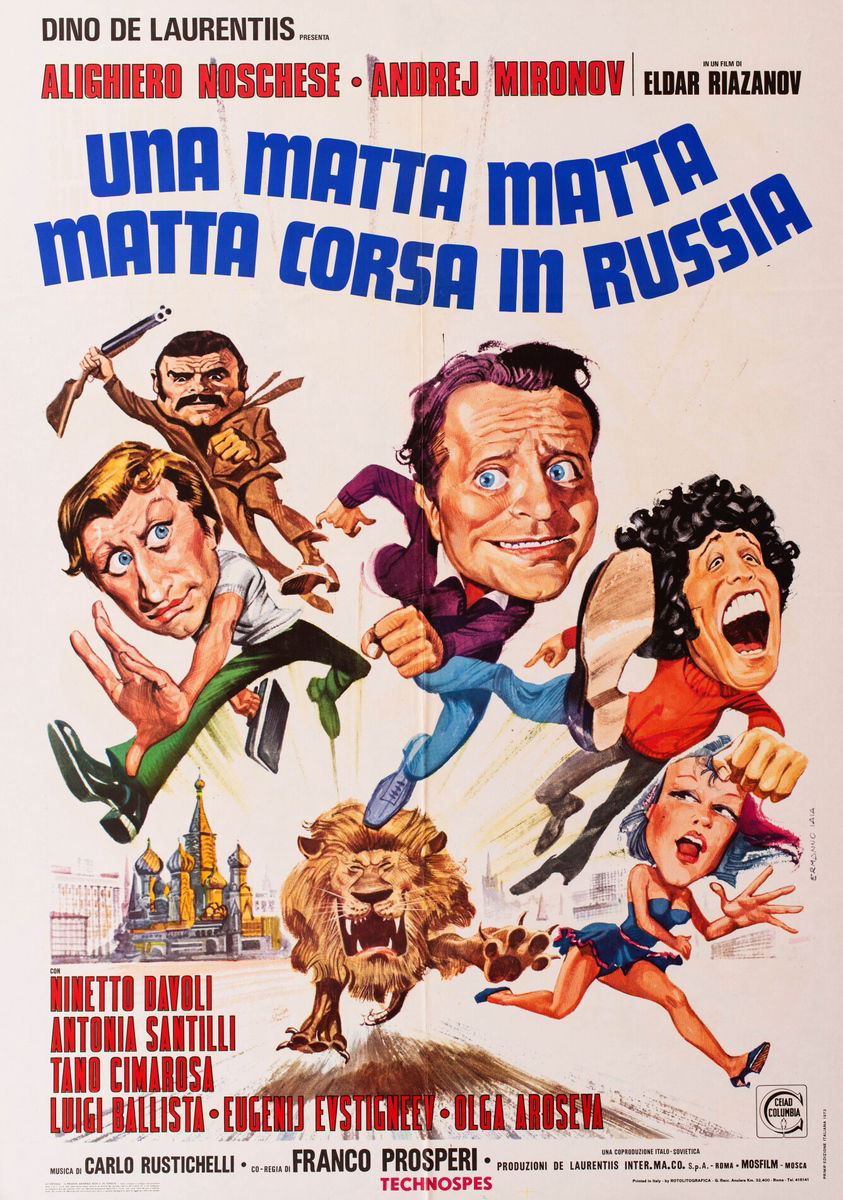 Unbelievable Adventures of Italians in Russia - Poster 1