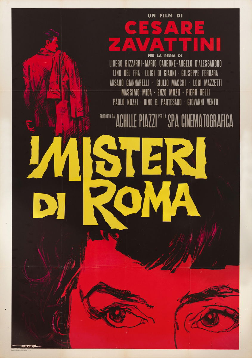 I misteri di Roma - Manifesto 1