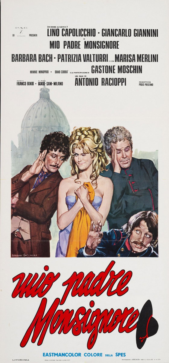 Locandina 3 for the film My Father Monsignor (1971)