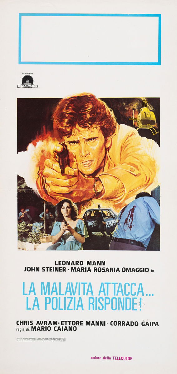 La malavita attacca... la polizia risponde! - Locandina 1