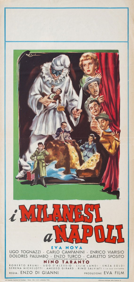 I milanesi a Napoli - Lobby Card 1