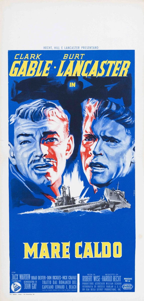 Run Silent, Run Deep - Lobby Card 1