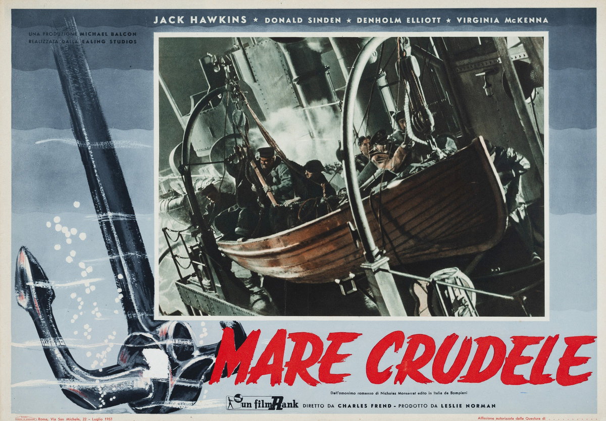 Fotobusta 2 per il film Mare crudele (1953)