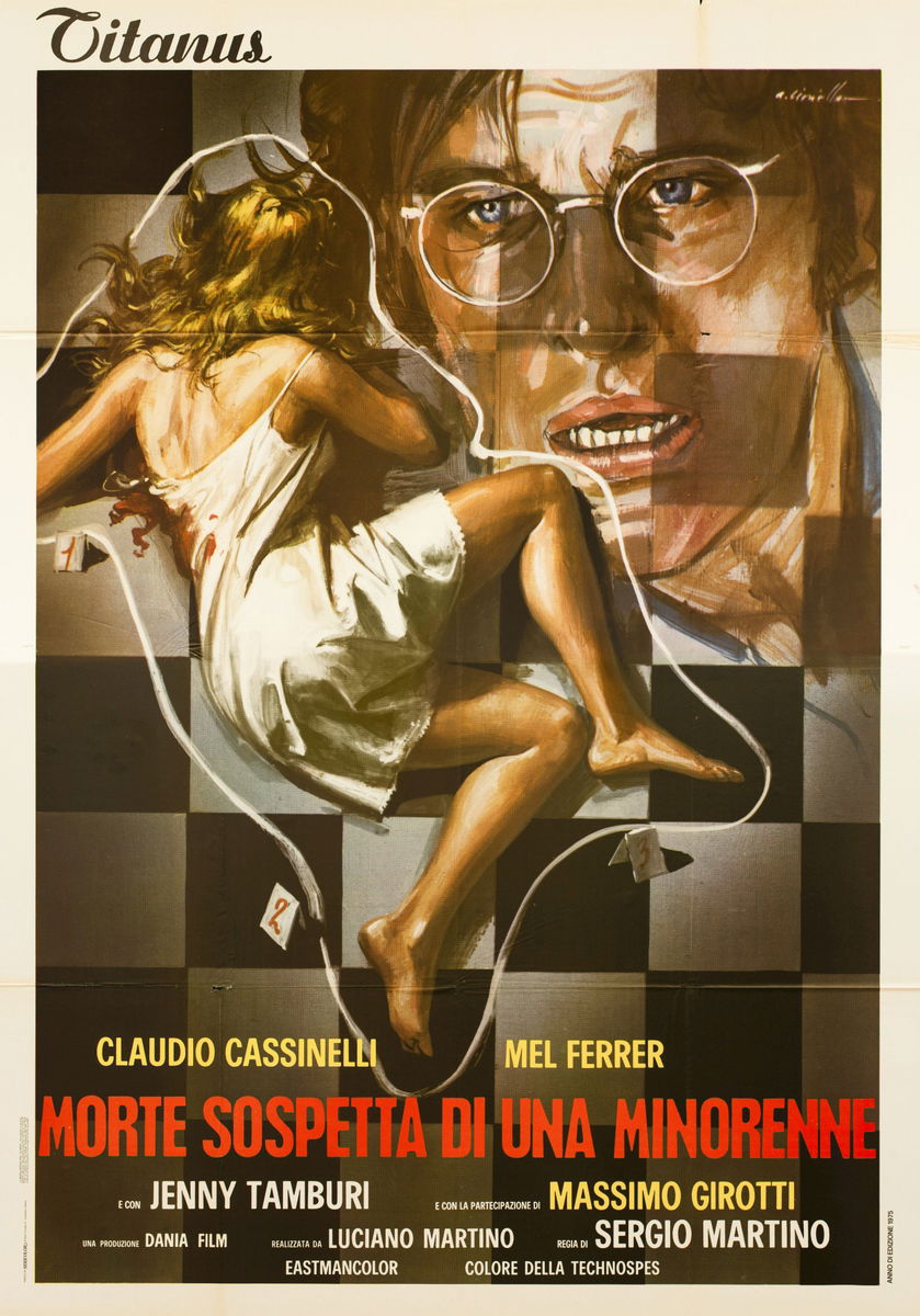 Morte sospetta di una minorenne - Manifesto 1