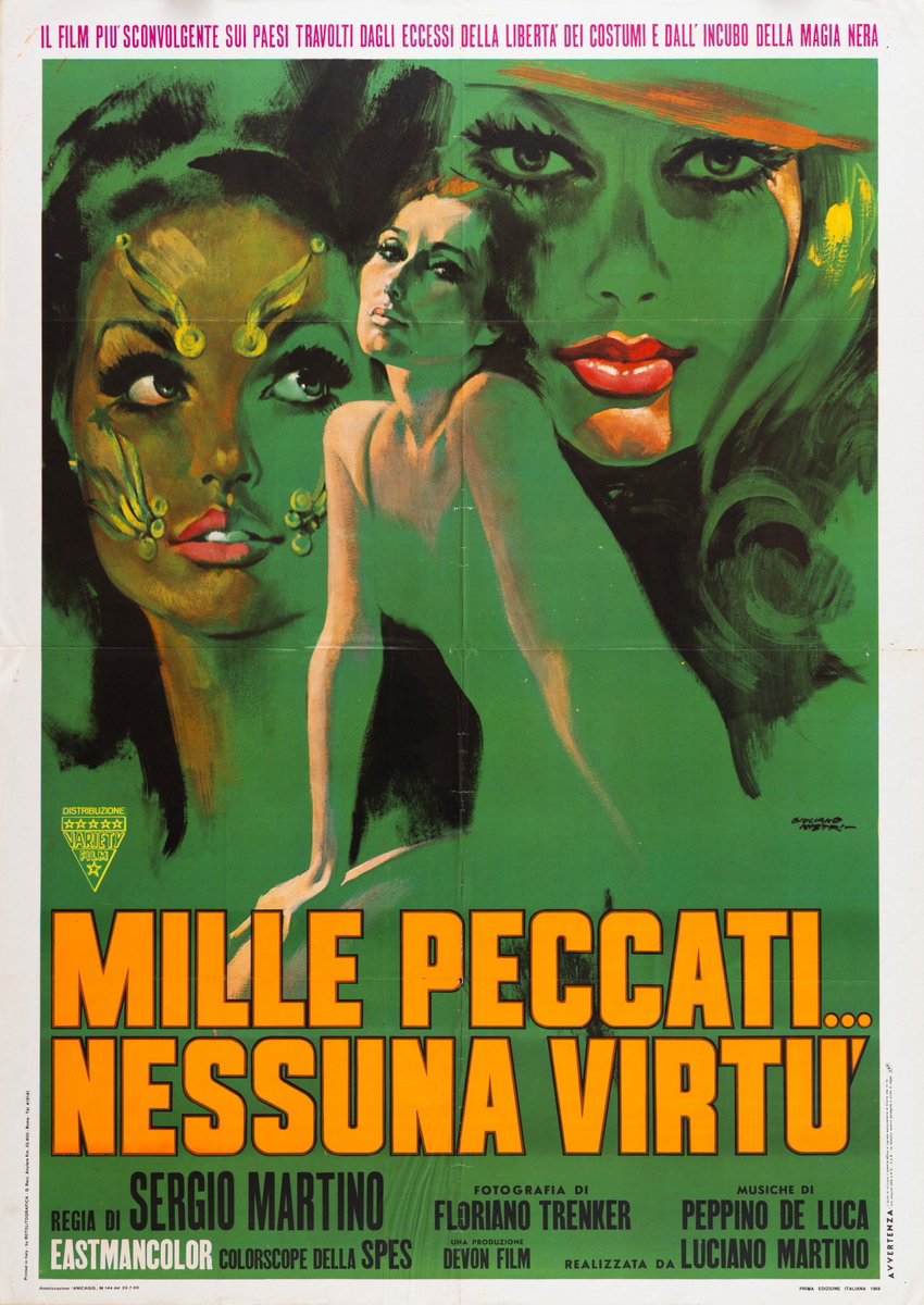 Mille peccati.... nessuna virtù - Manifesto 2