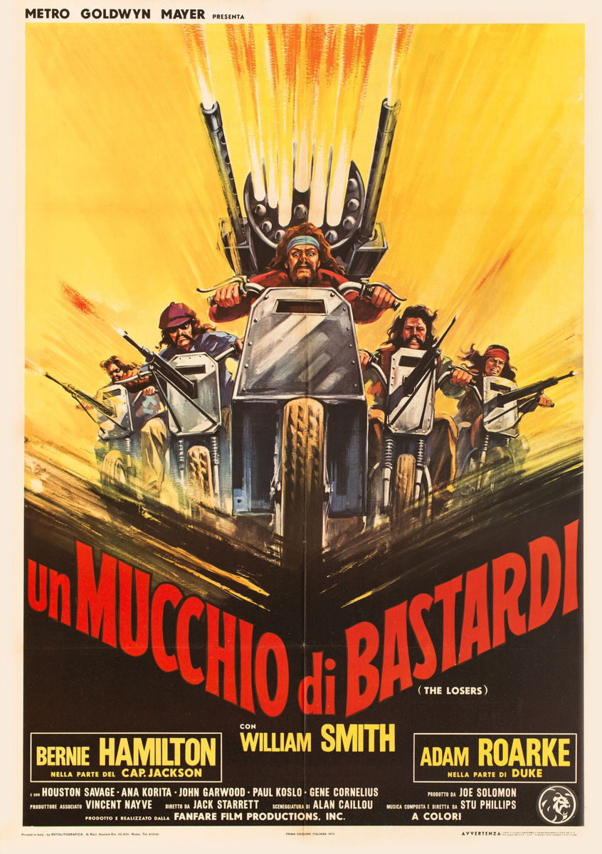 Un mucchio di bastardi - Manifesto 1