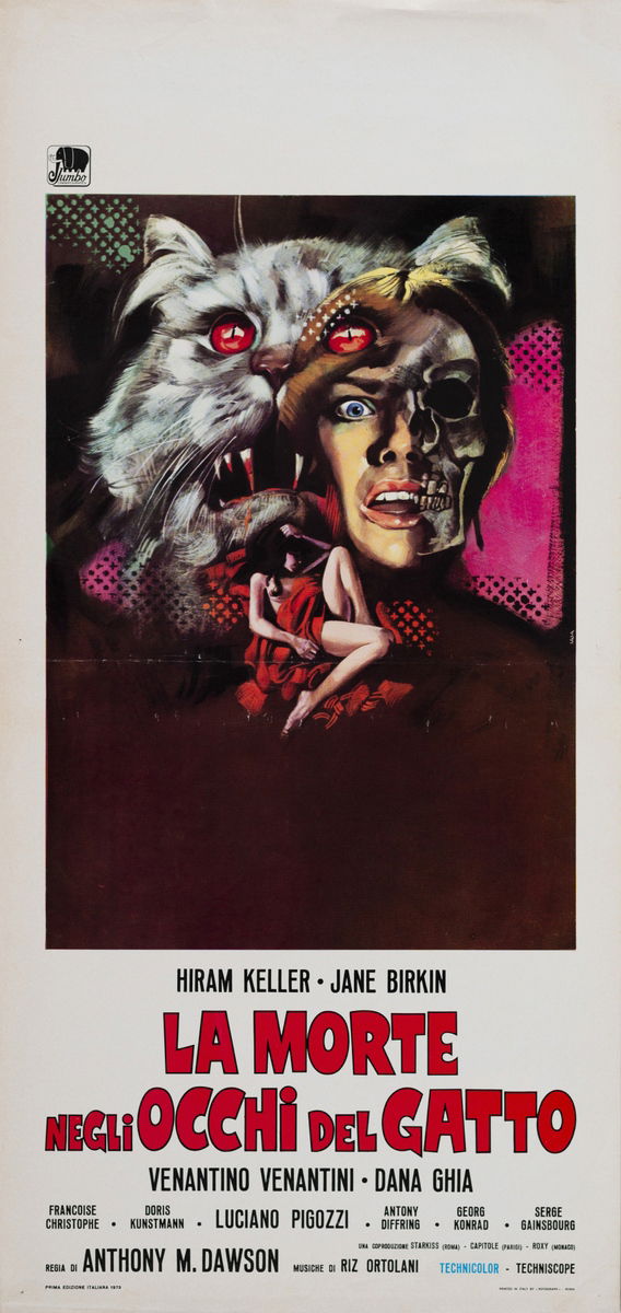 La morte negli occhi del gatto - Lobby Card 1