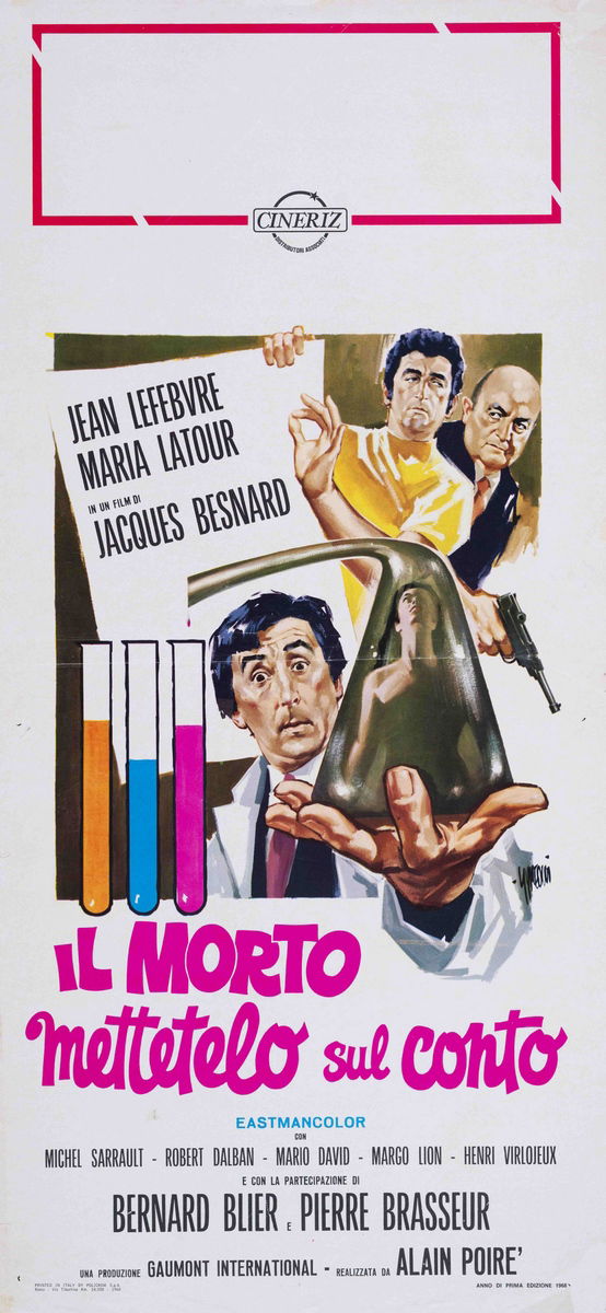 Il morto mettetelo sul conto - Locandina 1