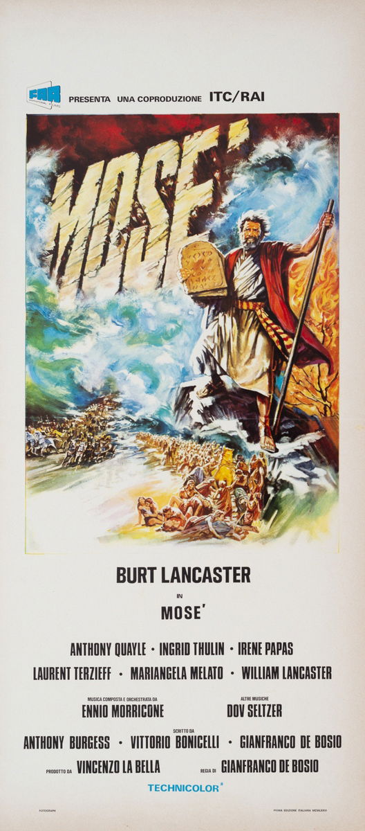 Moses the Lawgiver - Lobby Card 1