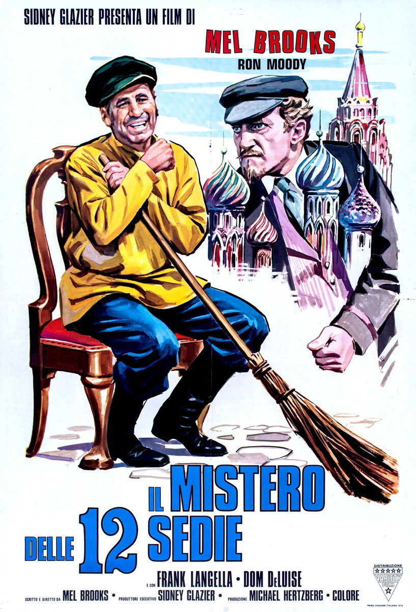 Il mistero delle dodici sedie - Manifesto 1