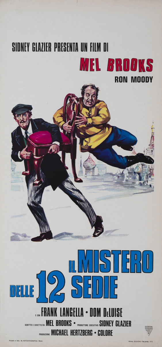 The Twelve Chairs - Lobby Card 1