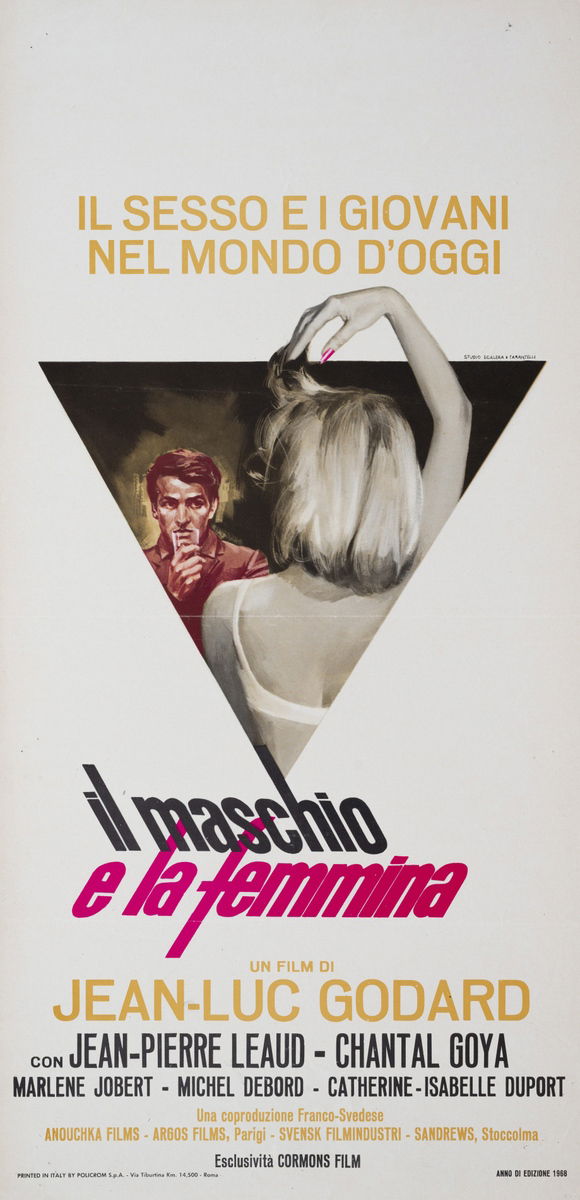 Il maschio e la femmina - Locandina 1