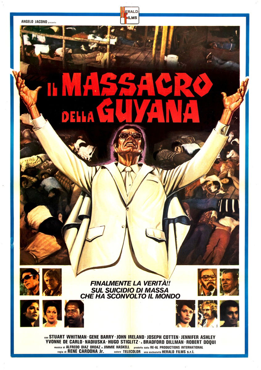 Il massacro della Guyana - Manifesto 1