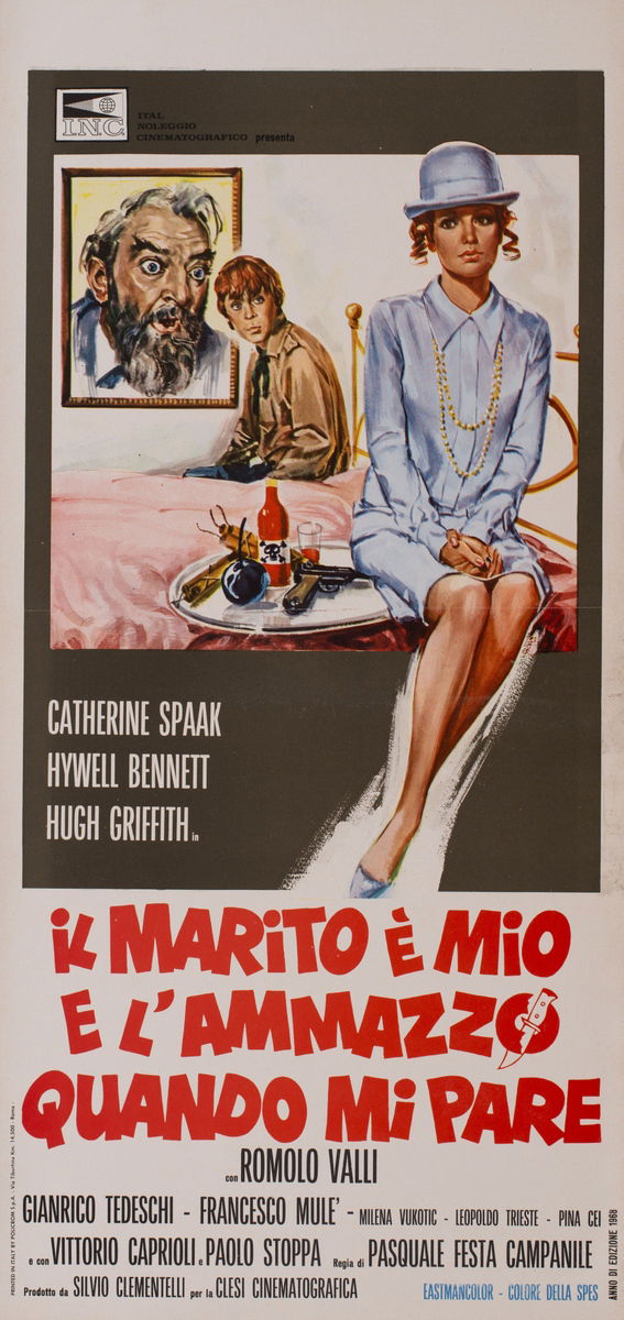 Il marito è mio e l'ammazzo quando mi pare - Locandina 1