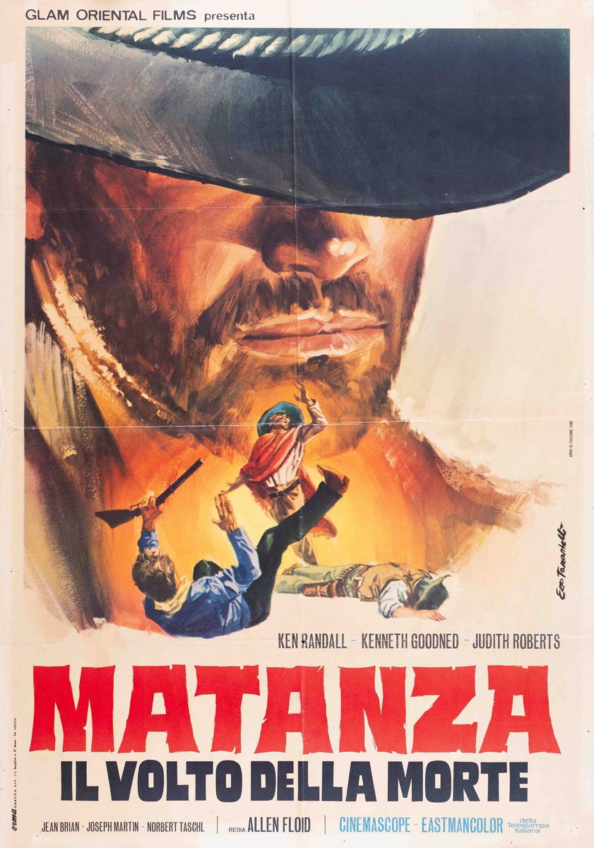 Poster 2 for the film Matanza, il volto della morte (1969)