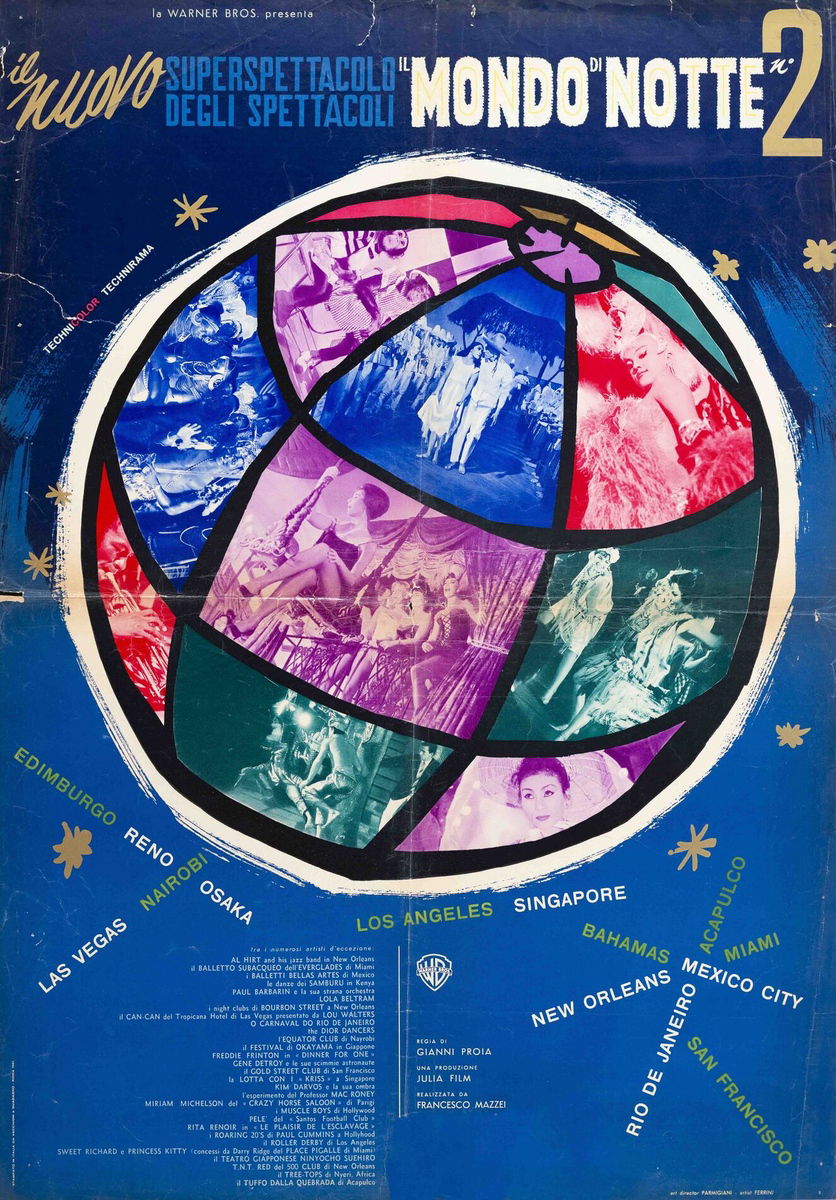 Il mondo di notte numero 2 - Manifesto 1