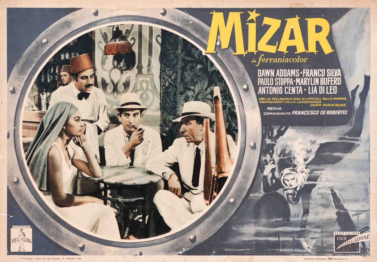 Mizar - Sabotaggio in Mare - Fotobusta 1