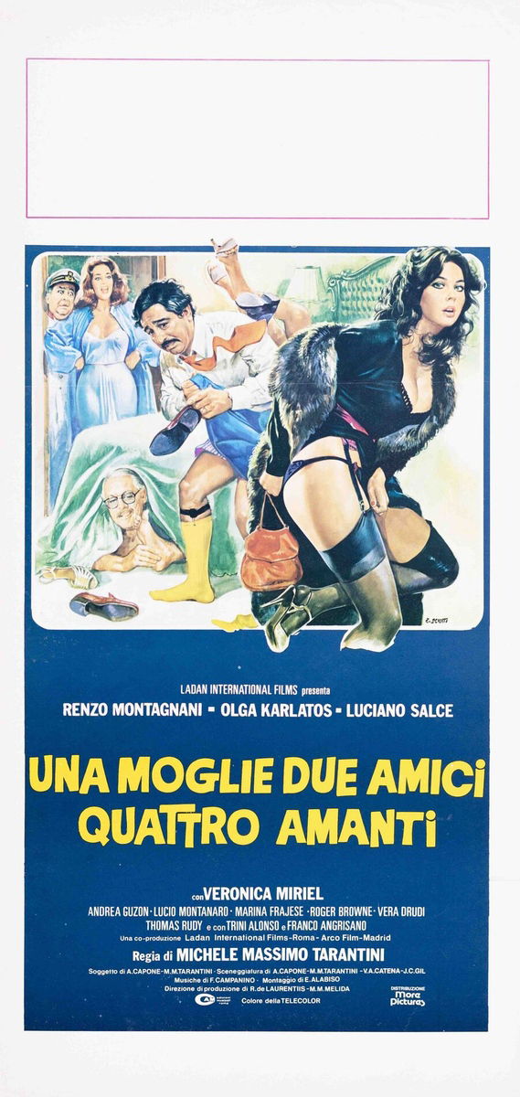 A Wife, Two Friends, Four Lovers - Lobby Card 1