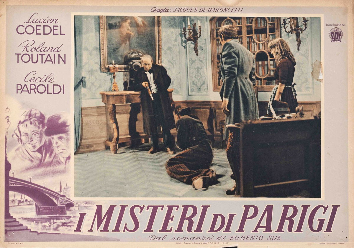 Mysteries of Paris - Fotobusta 1