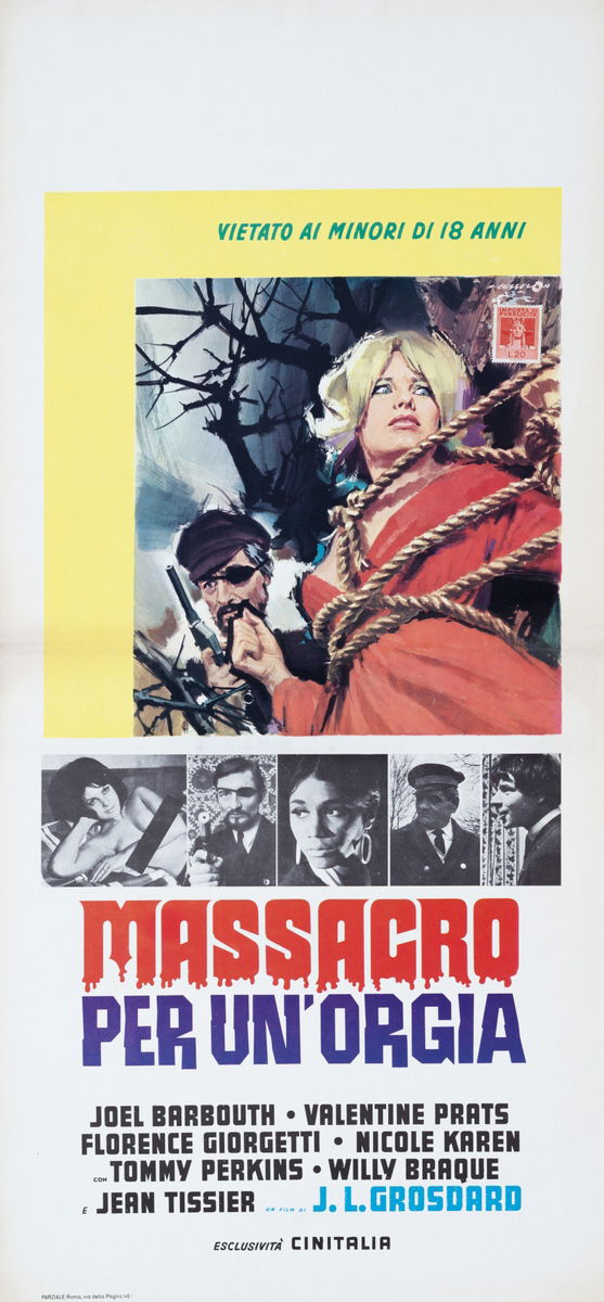 Massacro per un'orgia - Locandina 1