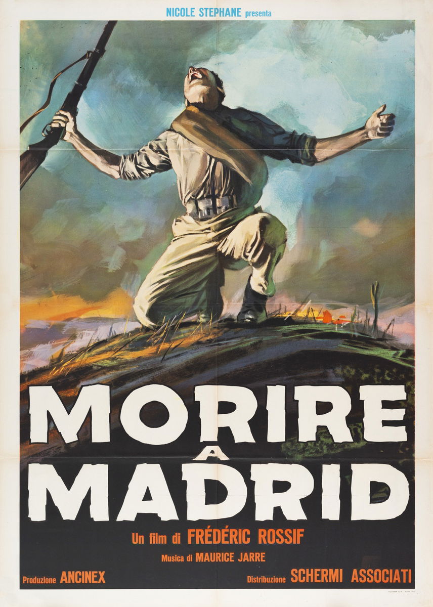 Morire a madrid - Manifesto 1