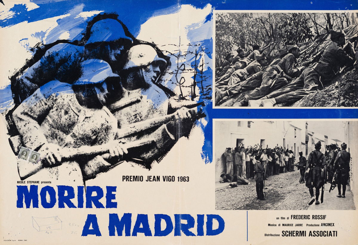 Morire a madrid - Fotobusta 1