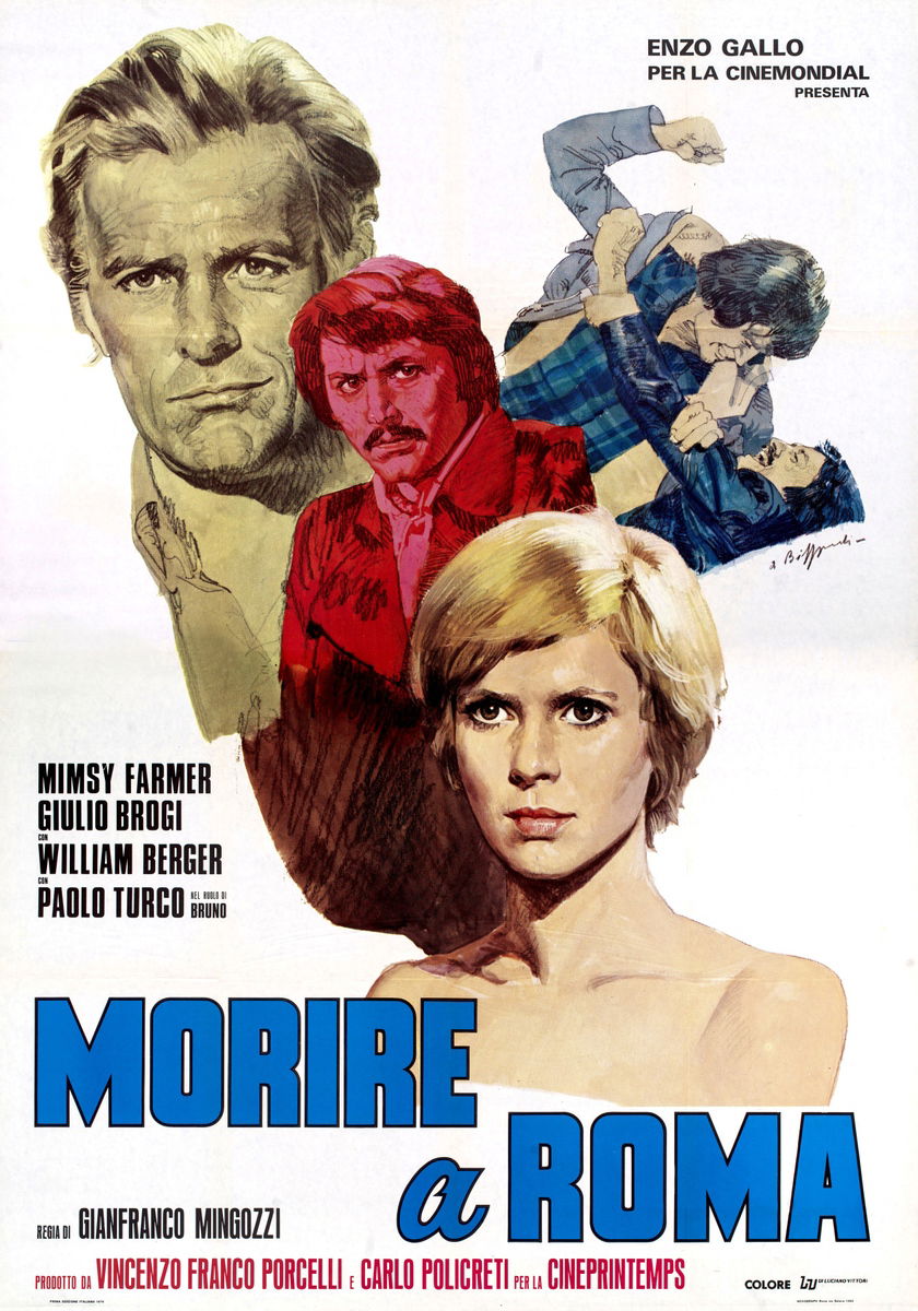 Morire a Roma - Manifesto 1