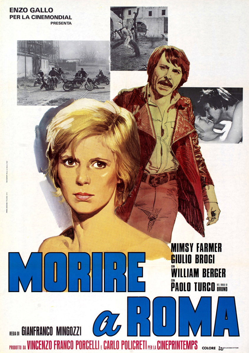 Poster 2 for the film Morire a Roma (1972)