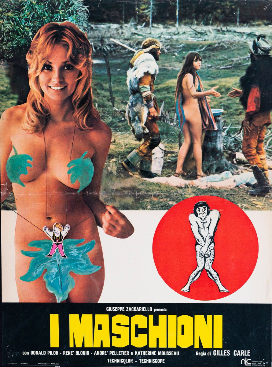 Fotobusta 2 per il film I maschioni (1971)