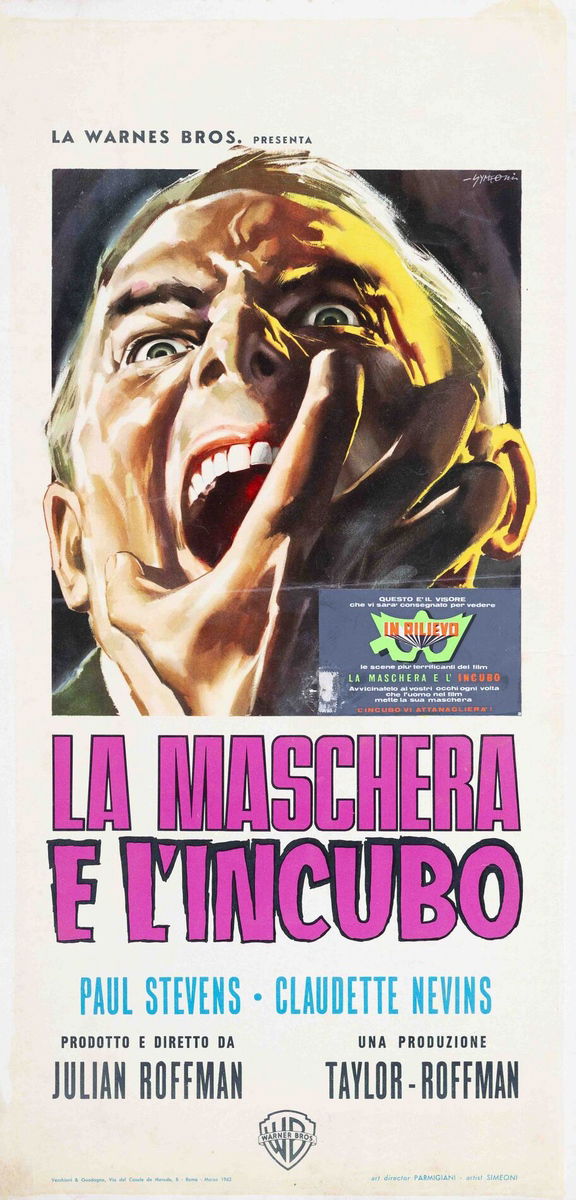La maschera e l'incubo - Locandina 1