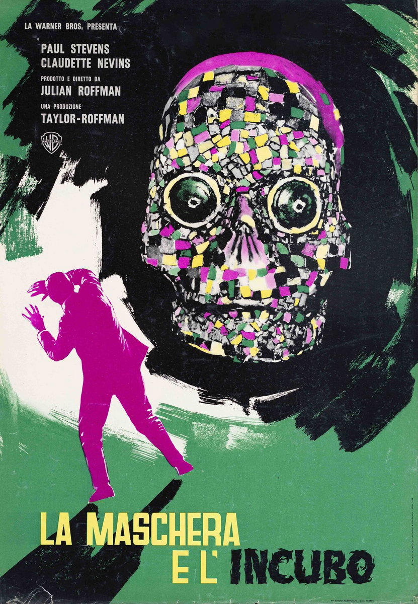 Fotobusta 2 per il film La maschera e l'incubo (1961)