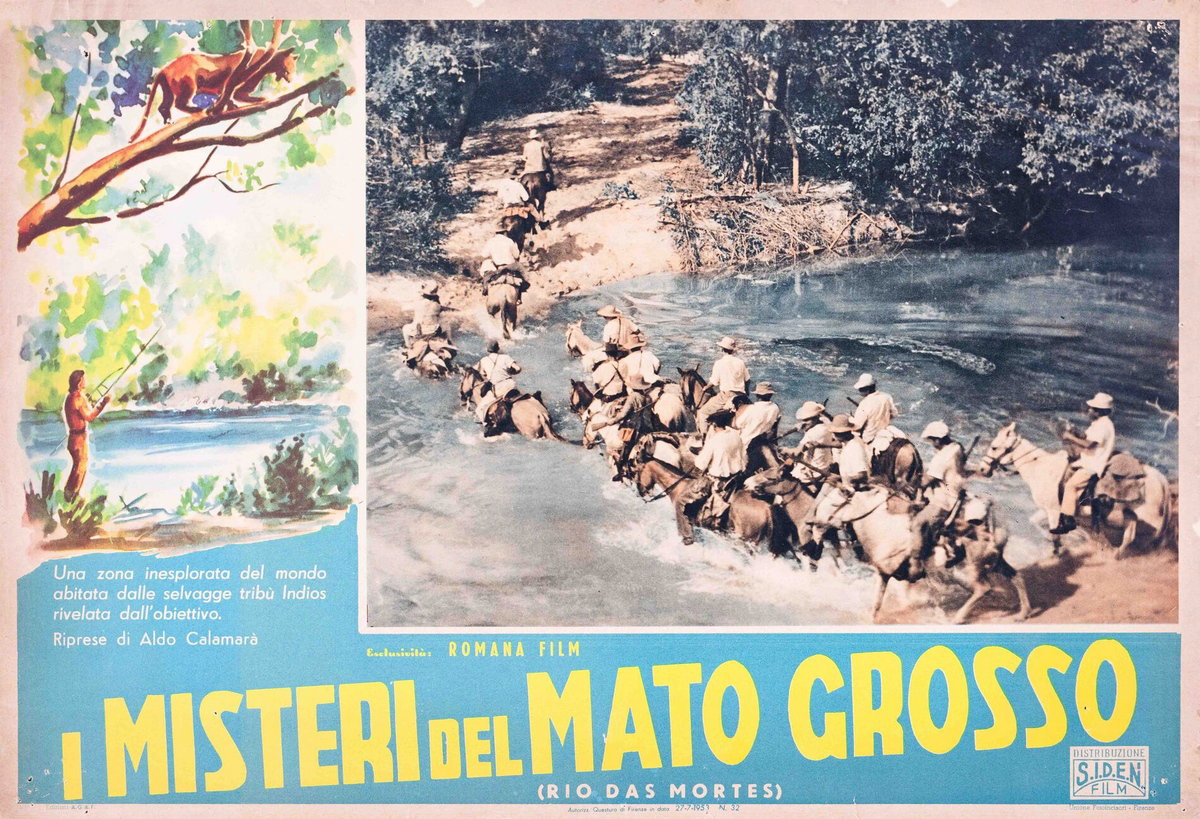 Fotobusta 2 per il film I misteri del Mato Grosso (1953)