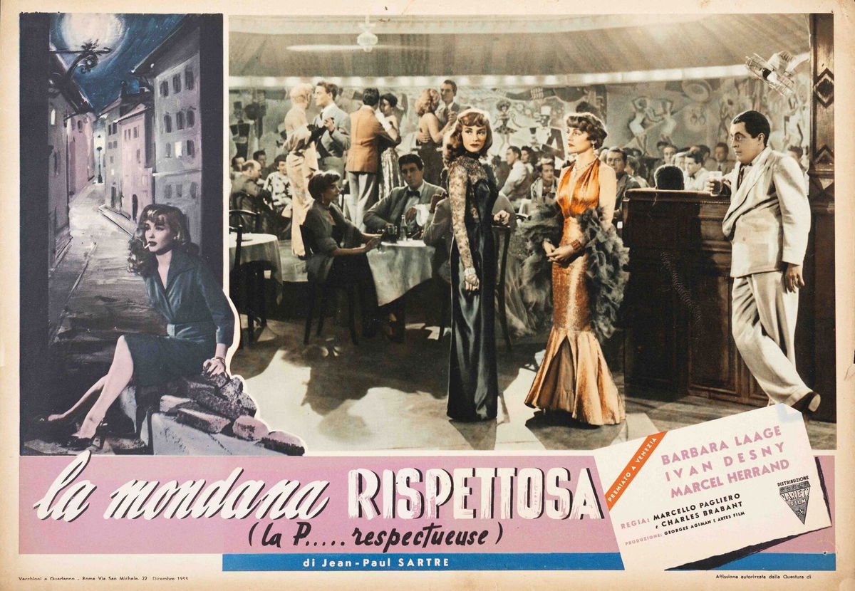 The Respectful Prostitute - Fotobusta 1