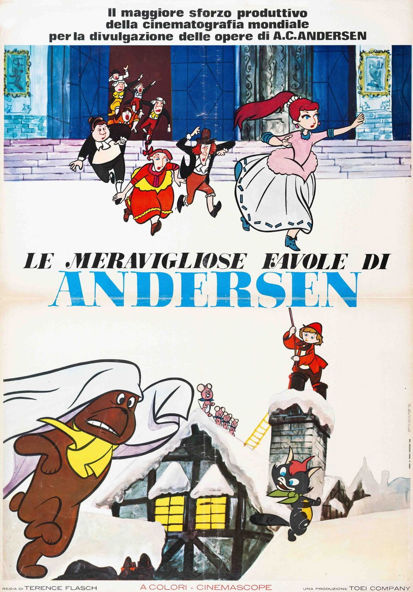 Manifesto 3 per il film Le Meravigliose Favole Di Andersen (1968)