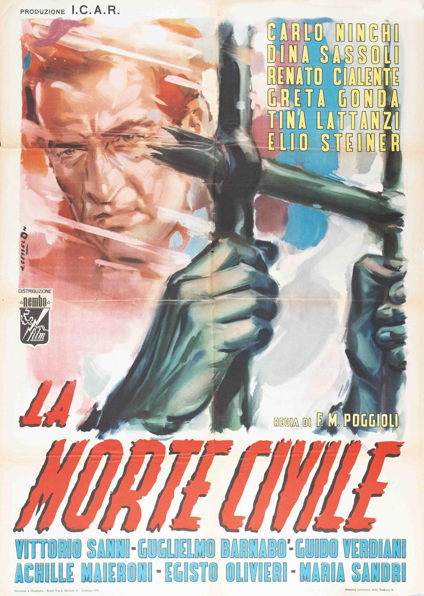 La morte civile - Poster 1