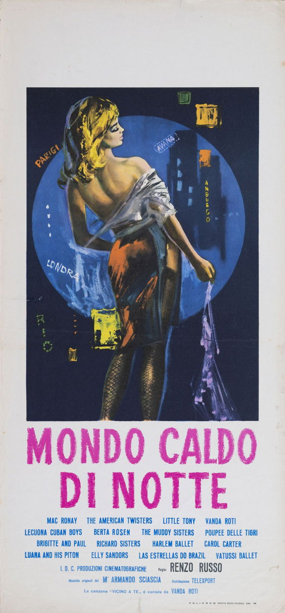 Mondo caldo di notte - Locandina 1