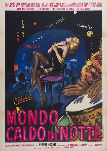 Mondo caldo di notte