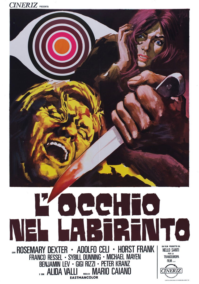 L'occhio nel labirinto - Manifesto 1